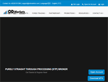 Tablet Screenshot of odmarkets.com